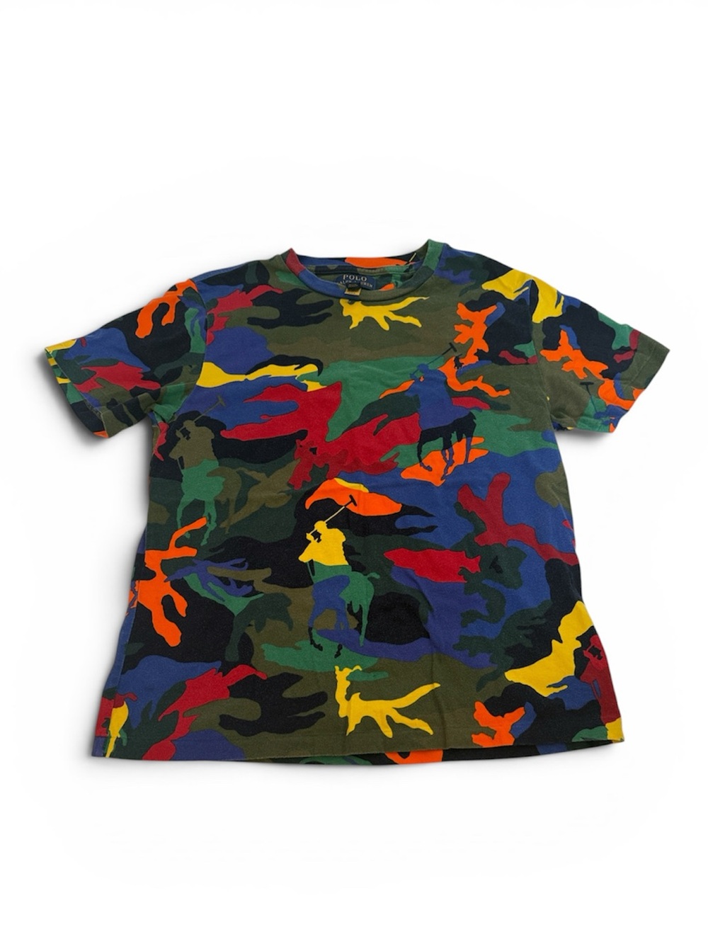 Polo Ralph Lauren Colorful Camouflage T-Shirt Kids
